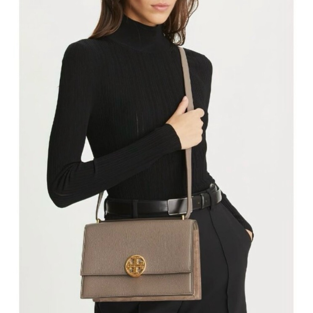 Tory Burch Miller Shoulder / Crossbody Bag in Portobello - Picture 2 of 16